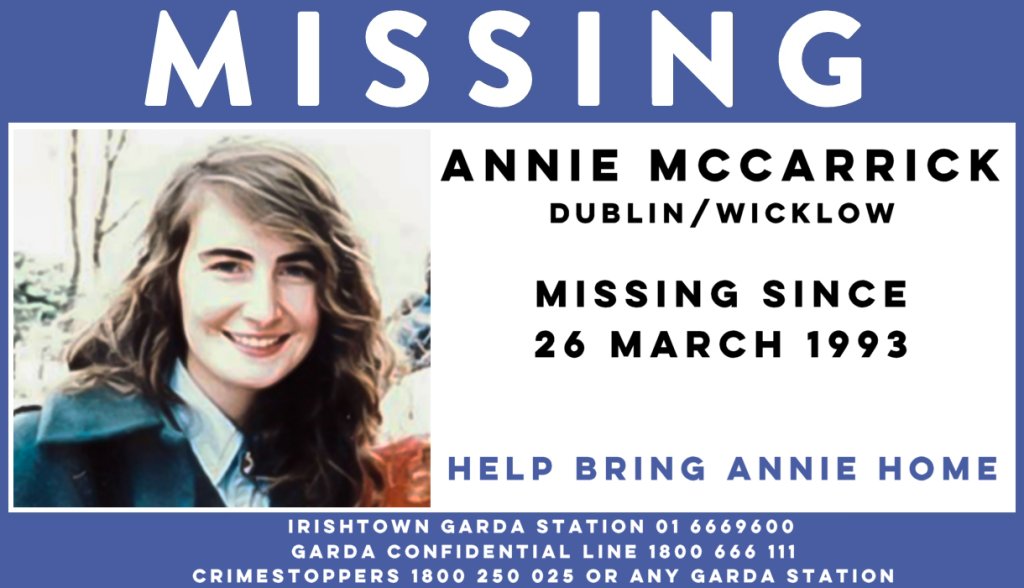 The Disappearance of Annie McCarrick
Annie McCarrick