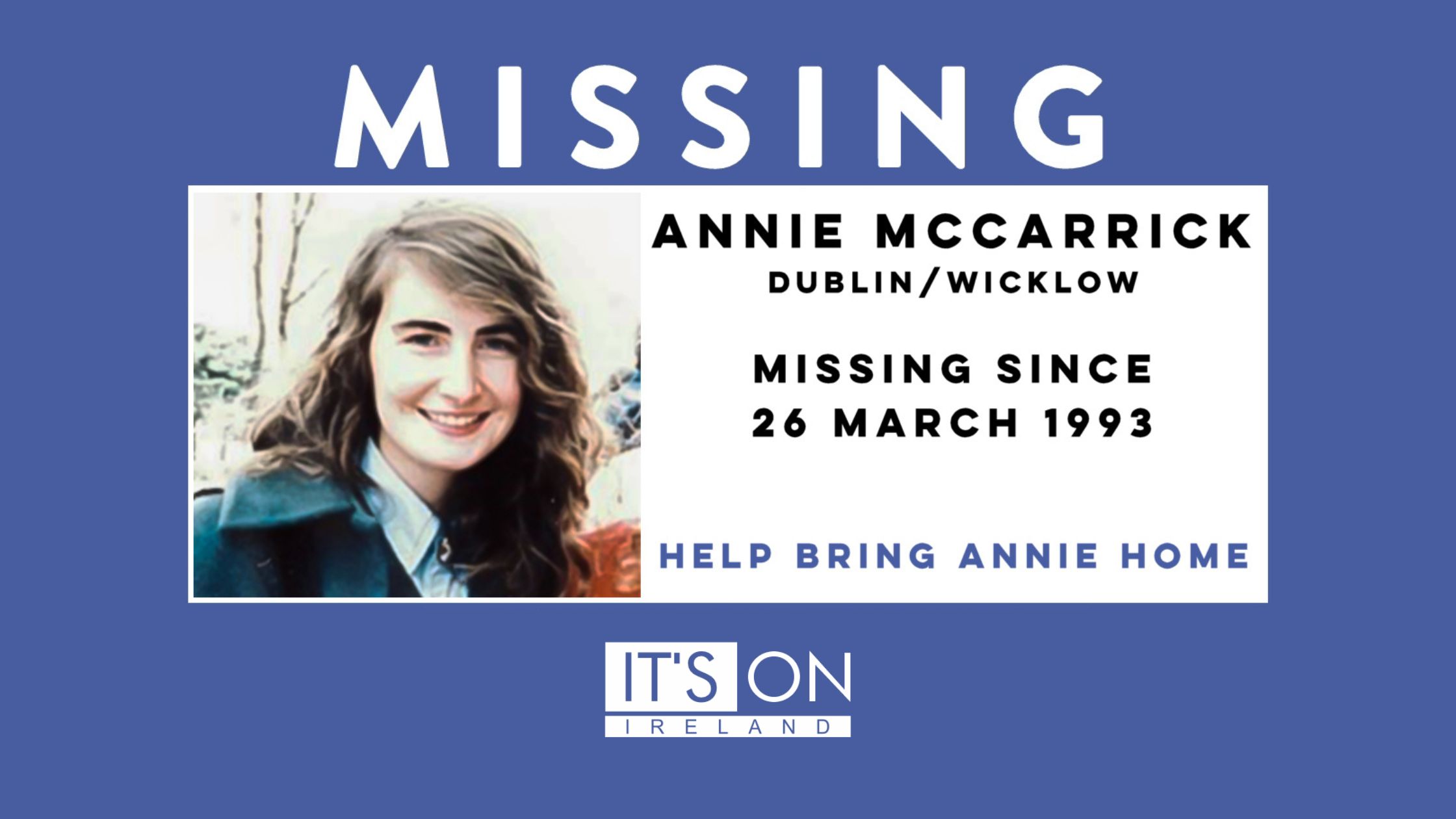 The Disappearance of Annie McCarric