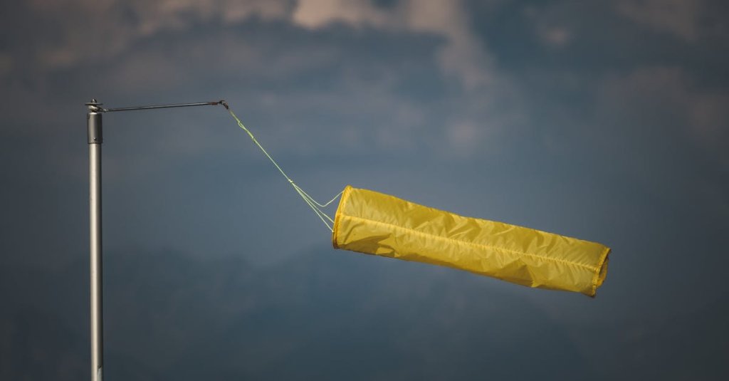 Windy Conditions Affecting Flights at Dublin Airport