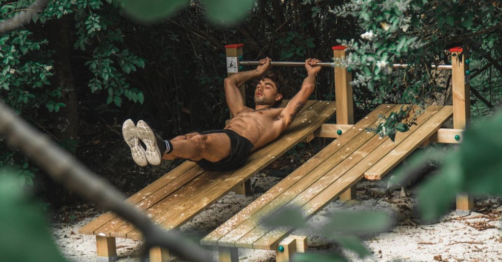 Man Lying on Brown Wooden Board