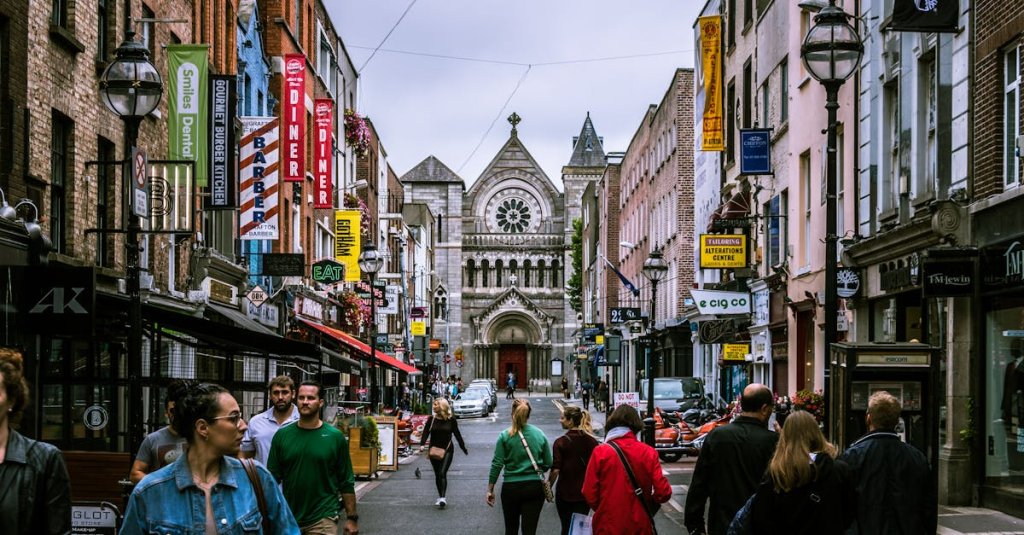 Photo of People Walking on Street