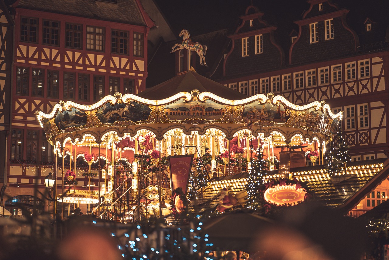 christmas market, christmas, frankfurt